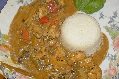 Thail&auml;ndische Wokpfanne mit Kokosmilch 9