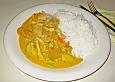 Thail&auml;ndische Wokpfanne mit Kokosmilch