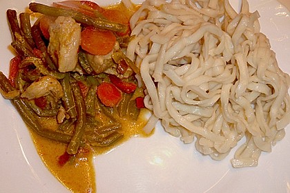 Thail&auml;ndische Wokpfanne mit Kokosmilch 13