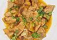Schweinefleisch mit Quitten
