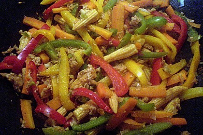 Buntes Wok - Gem&uuml;se