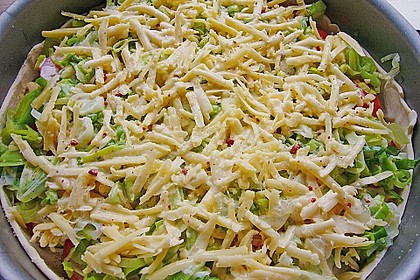 Saftiger Zucchini - Tomaten - Kuchen