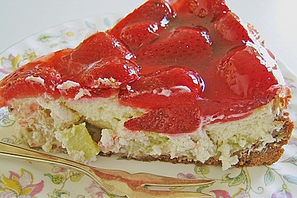 Erdbeer - Rhabarber - Pie 1