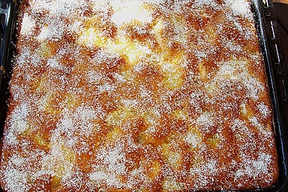 Ananas - Mandarinen - Blechkuchen 3