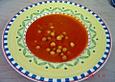 Paprika -Tomatensuppe