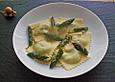 Ravioli mit Spargel
