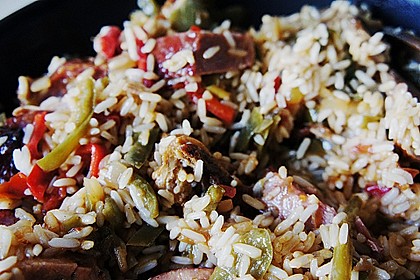 Gebratener Reis mit Schweinefleisch 1
