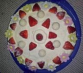 Erdbeer - Raffaello - Torte (Bild)