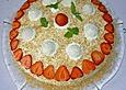 Erdbeer - Raffaello - Torte