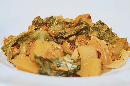 Bohnentopf mit Kohlr&uuml;be