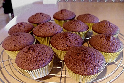Schokoladen Muffins 16