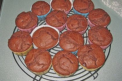 Schokoladen Muffins 34