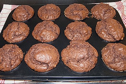 Schokoladen Muffins 19