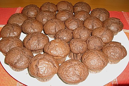 Schokoladen Muffins 15