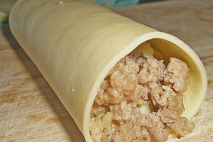 Cannelloni mit Hackfleisch - Schinken - F&uuml;llung 4
