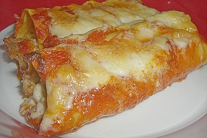 Cannelloni mit Hackfleisch - Schinken - F&uuml;llung 5