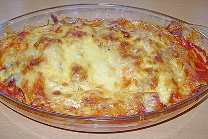 Cannelloni mit Hackfleisch - Schinken - F&uuml;llung 6
