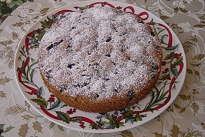 Nusskuchen mit Sauerkirschen 19