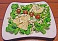 Feldsalat mit Birnen und Blauschimmelk&auml;se