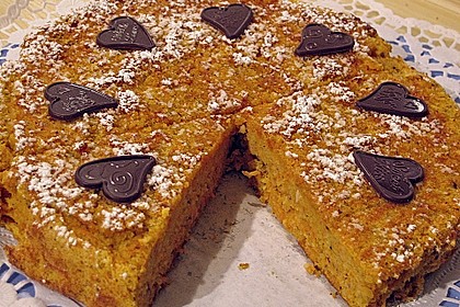 Möhrenkuchen ohne Fett 11