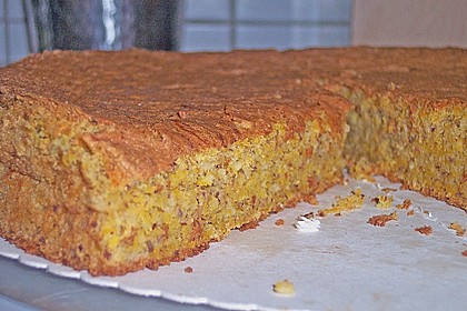 Möhrenkuchen ohne Fett 9