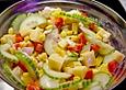 Gemischter Salat mit K&auml;se