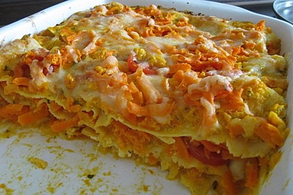 Möhren-Lasagne 12