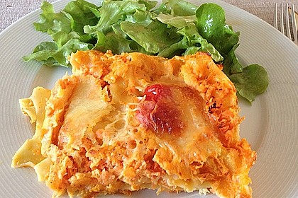 Möhren-Lasagne 1