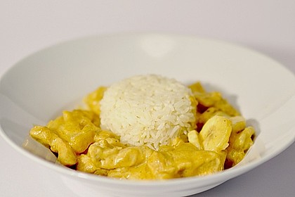Bananen - Puten - Curry 5
