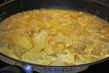 Bananen - Puten - Curry 12