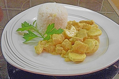 Bananen - Puten - Curry 16