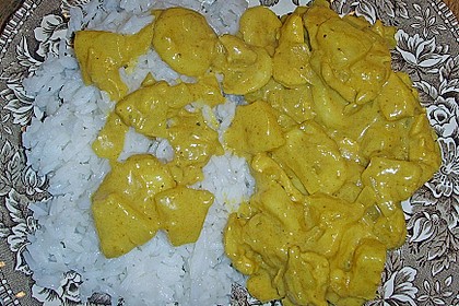 Bananen - Puten - Curry 1