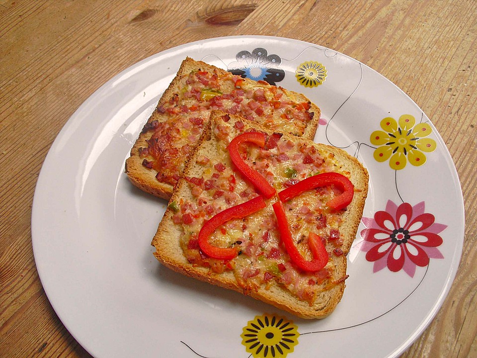 Pizza Toast (Rezept Mit Bild) Von Neumarkt | Chefkoch.de