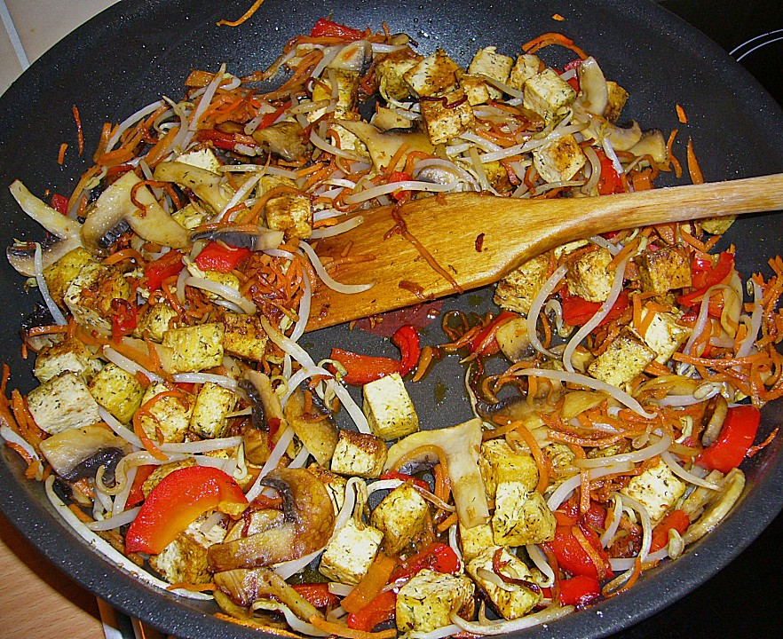 Gebratener tofu mit gemüse Rezepte | Chefkoch.de