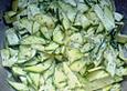 Zucchinisalat mit Joghurtdressing