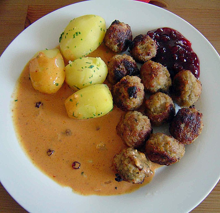 Schwedische Fleischklößchen (Rezept mit Bild) von stefan59 | Chefkoch.de