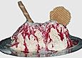 Weihnachtliches Eis