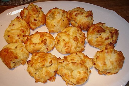 Gougères aus Burgund - Windbeutel 4