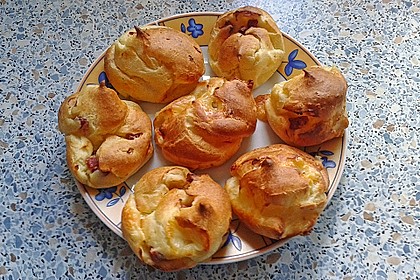 Gougères aus Burgund - Windbeutel 3