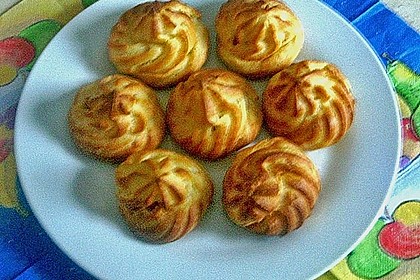 Gougères aus Burgund - Windbeutel 6