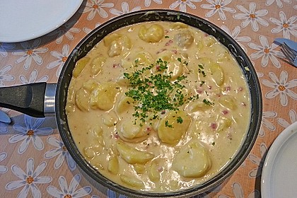 Bechamel - Kartoffeln 7