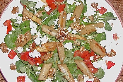 Salatvariation mit gebratenem Spargel 1