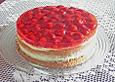 Erdbeer - Vanillesahne - Torte