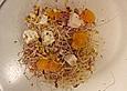 Alfalfasprossensalat mit Feta und Orange