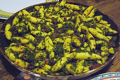 Bunte Schupfnudelpfanne