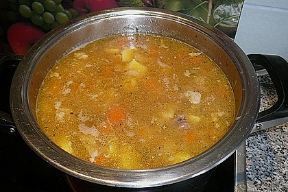 Meine Erbsensuppe 4