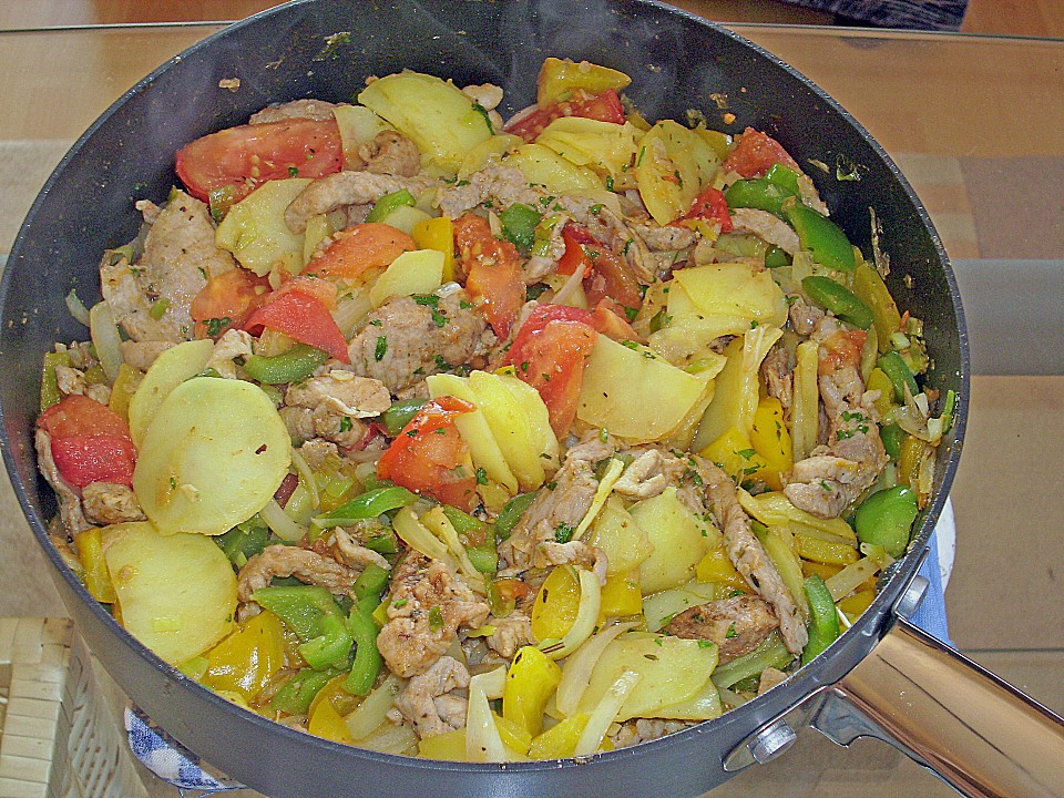 Gyros - Kartoffel - Pfanne (Rezept mit Bild) von grola | Chefkoch.de