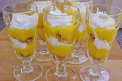 Aprikosen - Joghurt - Creme