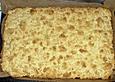 Butter - Hefe - Streuselkuchen mit Sahne
