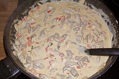 Beefsteak mit Tagliatelle